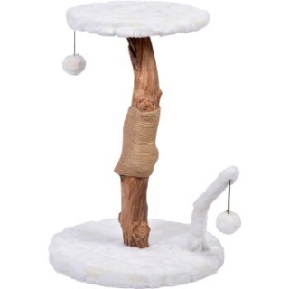 Dobar Design-Kratzbaum "Lilly", Weiß