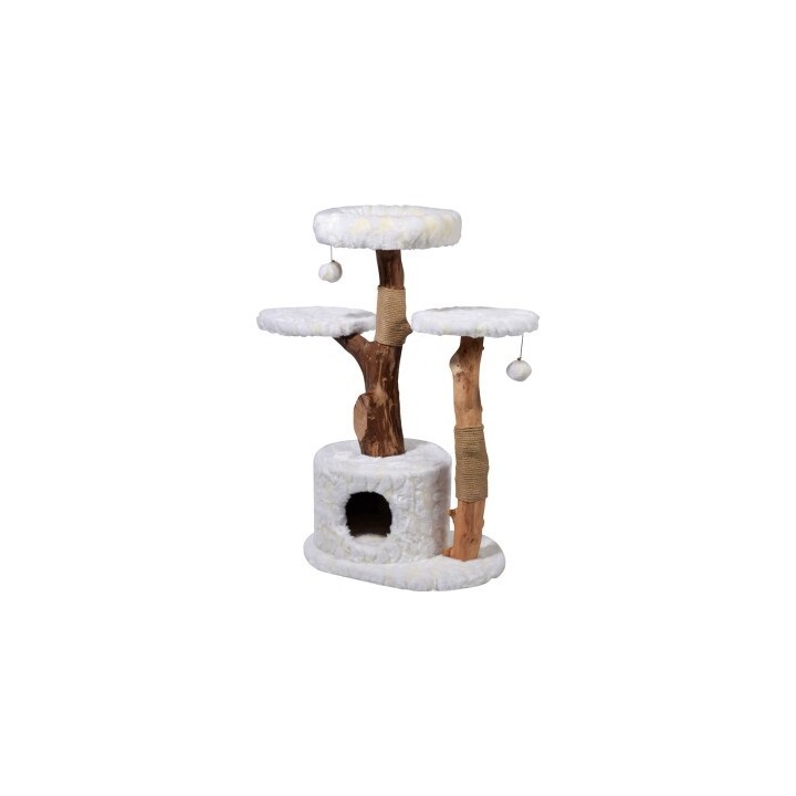 Dobar Design-Kratzbaum "Frosty" , Weiß