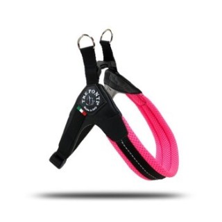 Tre Ponti Geschirr Easy Fit Mesh Neon pink XXS