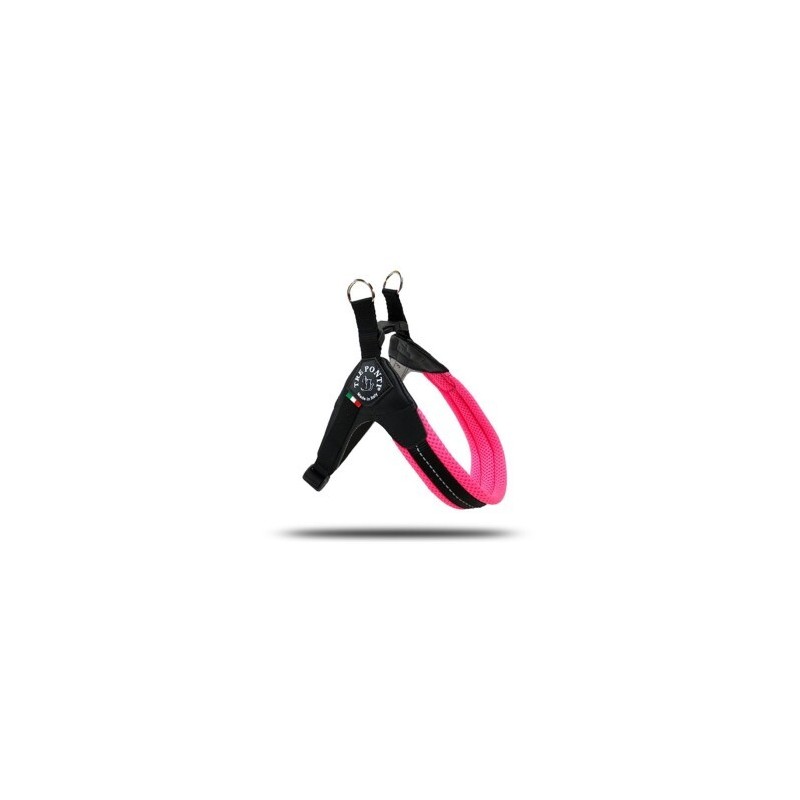 Tre Ponti Geschirr Easy Fit Mesh Neon pink XXS