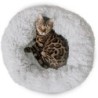 Canadian Cat Company Plüschbett Sarnia S hellgrau