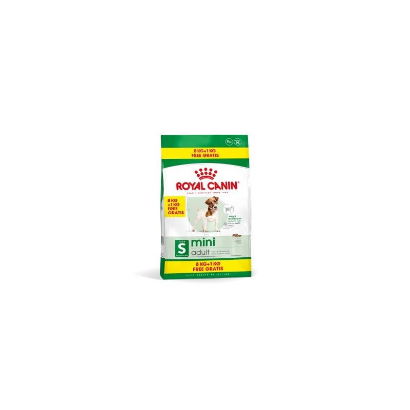 ROYAL CANIN Mini Adult 8+1 kg gratis