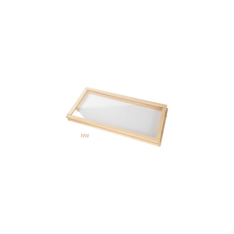 AniOne Indoorgehege Erweiterungsmodul Plexiglas 2 Stück