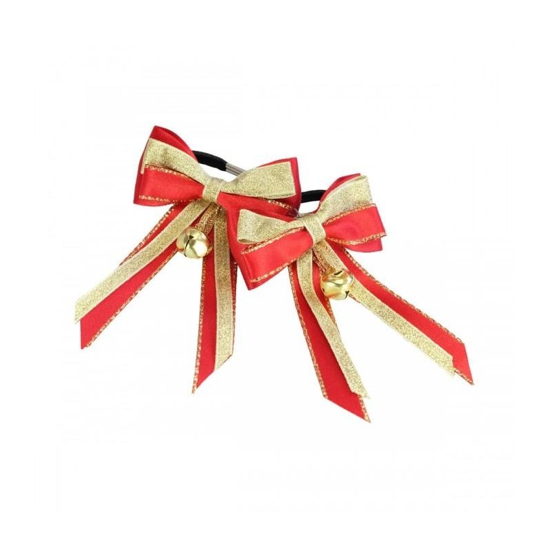 ShowQuest Piggy Bow & Tails mit Glocken One SIze gold/rot