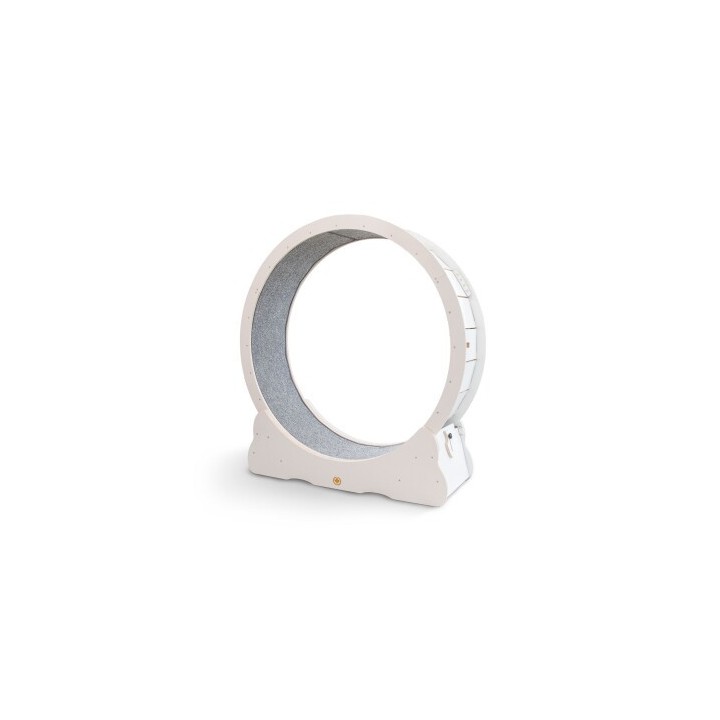 Canadian Cat Company Katzenlaufrad aus Holz L weiß