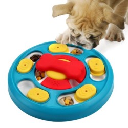Hunde-Puzzle-Spielzeug, langsamer Futterspender, interaktiver Steigerung des Welpen-IQ, Futterspender, Anti-Erstickungs-Gesch