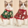 Niedlicher Aufdruck Sphynx Katzenkostüm Kleidung Winter Warmer Haustier Hoodie Pullover für Katzen Weiche Fleece Welpen Kedi