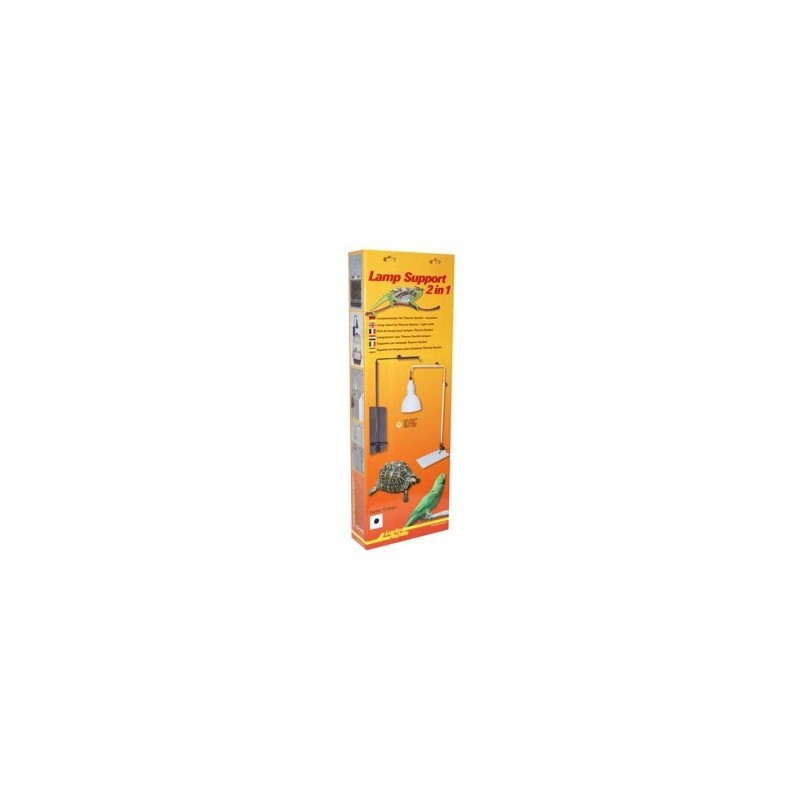Lucky Reptile Lamp Support "2 in 1" schwarz
