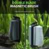Neue magnetische Aquariumbürsten schwimmende Reinigungsbürste für Glasfenster, Algenschaber, Reinigungsbürste, Wäscher, Aquar