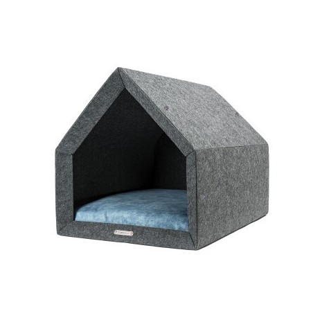 Rexproduct Pethome 2.0 dunkelgrau blau/ grau S