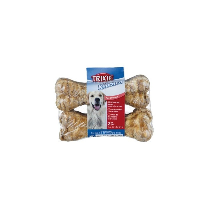 Trixie Kauknochen aus Strossen 4 Stück, 10 cm