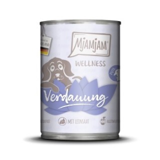 MjAMjAM Nassfutter Hund Adult Wellness, Verdauung Pute 6x400 g