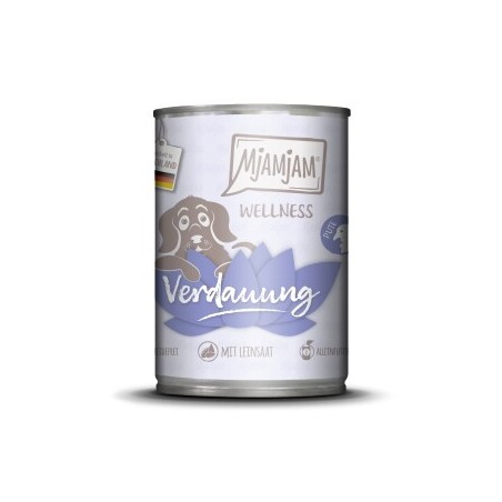 MjAMjAM Nassfutter Hund Adult Wellness, Verdauung Pute 6x400 g