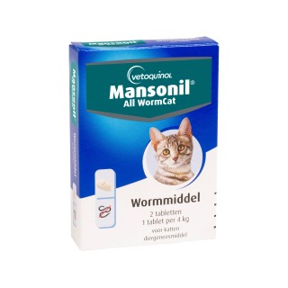 Mansonil All Worm Cat - 2 Tabletten
