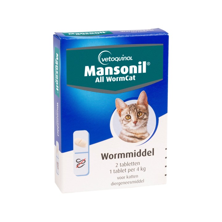 Mansonil All Worm Cat - 2 Tabletten