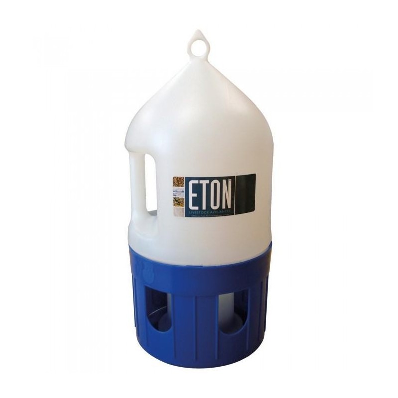 ETON Plastic Pigeon Drinker 5 Litres blau/weiß
