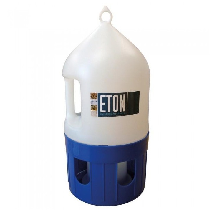 ETON Plastic Pigeon Drinker 5 Litres blau/weiß
