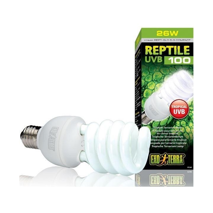 Exo Terra Tropische Glühbirne 5.0 UVB 25W