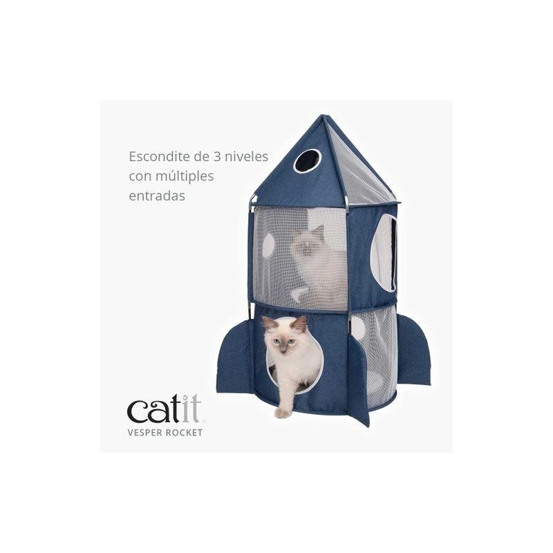 Catit Vesper Rocket, Blau - Ref.-Nr. 42001