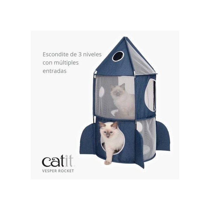 Catit Vesper Rocket, Blau - Ref.-Nr. 42001