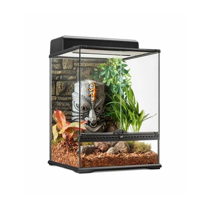 Exo Terra PT2597 – Tiki-Small-Tall-Terrarium 60 x 45 x 45 cm
