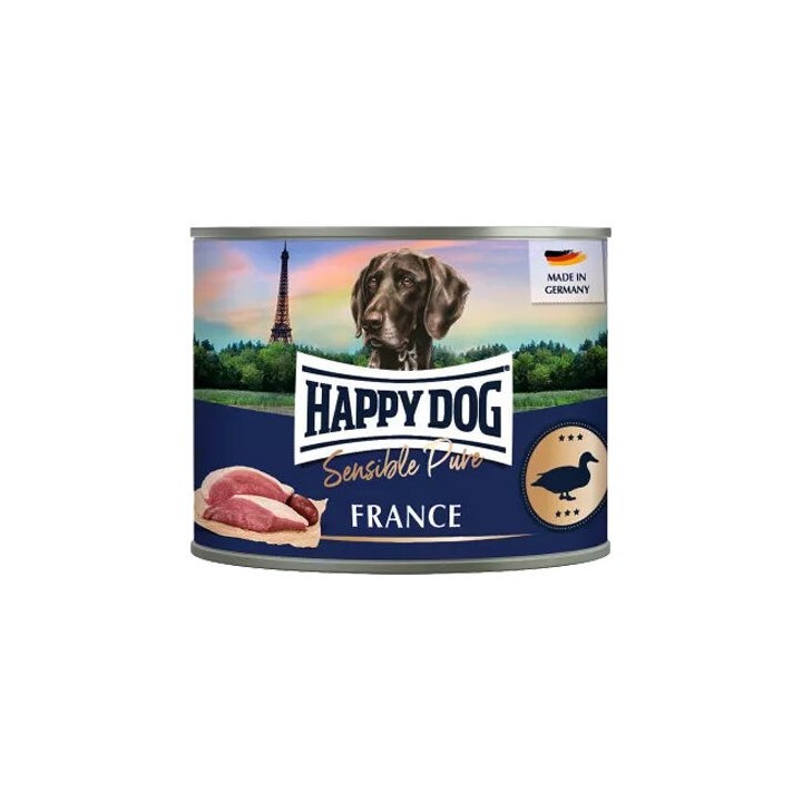 Happy Dog Sensible Pure France - Ente - 6 x 200 g