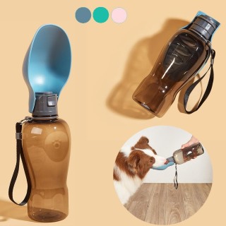 Hundewasserflasche, tragbarer Haustierbecher für kleine, mittelgroße und große Hunde, Welpen, Outdoor-Reisen, auslaufsicherer