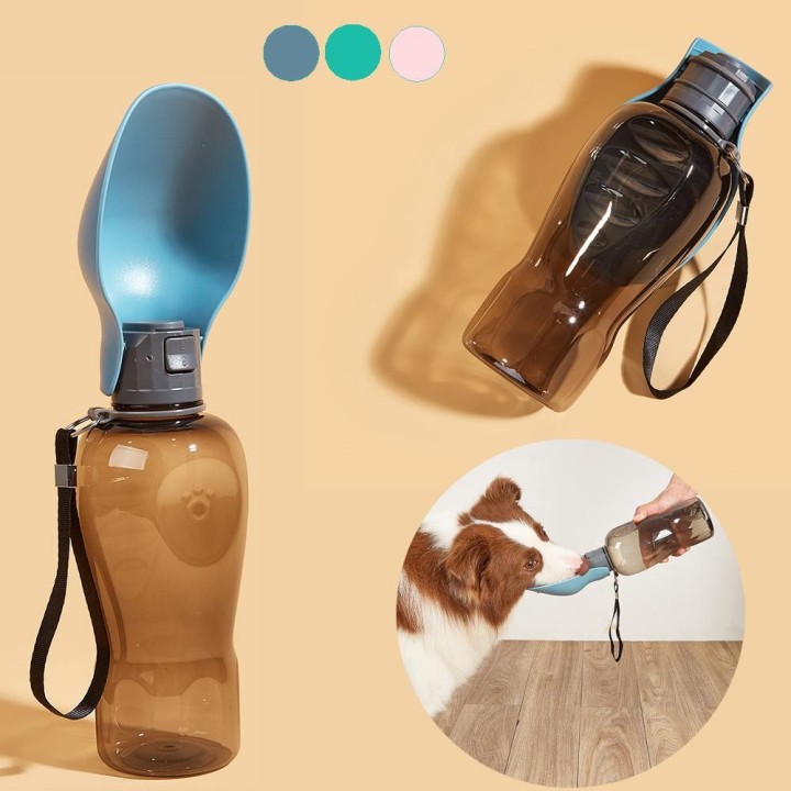 Hundewasserflasche, tragbarer Haustierbecher für kleine, mittelgroße und große Hunde, Welpen, Outdoor-Reisen, auslaufsicherer