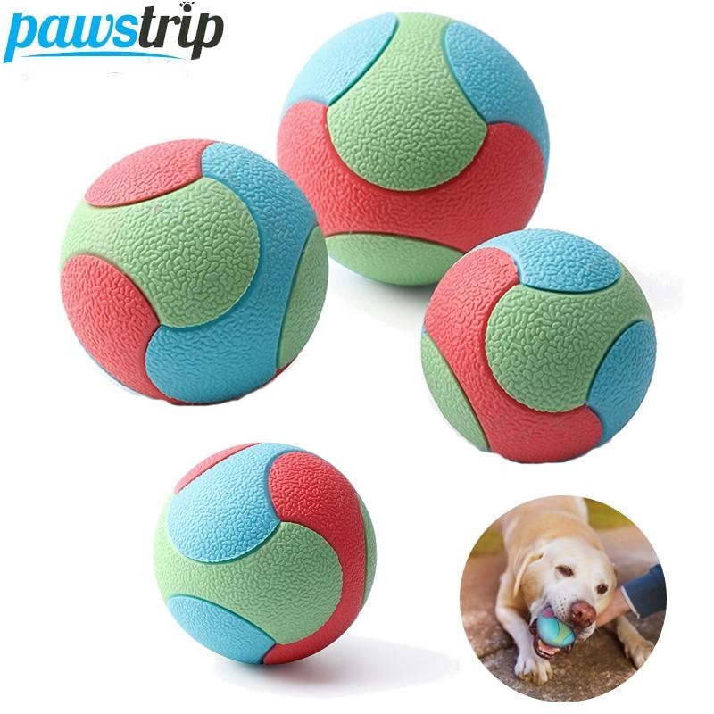 Hundespielzeug, Bissfestes Hüpfball-Spielzeug für kleine, mittelgroße und große Hunde, Zahnreinigungsball, Kauspielzeug für H