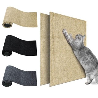 1PC Trim Sofa Couch Ecke Möbel Wand Innen Schutz Katze Kratzen Matte Katze Teppich 30*30cm schwarz
