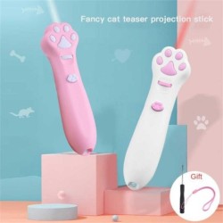 Katzenspielzeug mit Laser-Infrarot-Projektion, Haustierspielzeug, multifunktionales interaktives Katzenspielzeug, Katzenspiel