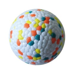 1 stück Zahnen Haustier Spielzeug Hund Solide Spielzeug Ball Interaktives Hundespielzeug Licht Popcorn Ball Hundeball Licht K