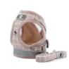 Nylon-Hundegeschirr, atmungsaktive Netzweste, verstellbares Hundegeschirr und Leine-Set für kleine Hunde und Katzen, reflekti