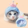 Haustiermütze, kleiner Pinguin-Design, Verschlussbandbefestigung, angenehm zu tragen, warme, gemütliche Winter-Kopfbedeckung