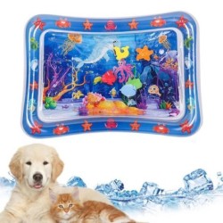 Wassersensor-Spielmatte, verdicktes Kühlwasserpad, interaktive Wassersensormatte, multifunktionale Kinderspielmatte für Katze