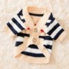 Winter-Hundekleidung, Chihuahua, weiche Welpen, Kätzchen, hochgestreifte Strickjacke, warmer Strickpullover, Mantel, modische