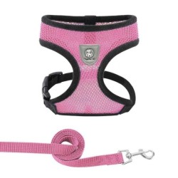 Verstellbares Hundegeschirr aus Nylon, reflektierend, weich, atmungsaktiv, spannungsfreies Hundegeschirr, Weste, Haustiergesc