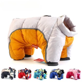 Winter Haustier Hund Kleidung Super Warme Jacke Dicker Baumwolle Mantel Wasserdichte Kleine Hunde Haustiere Kleidung Für Fran