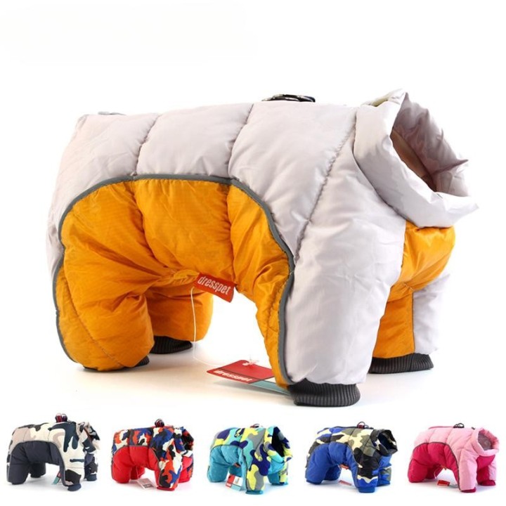 Winter Haustier Hund Kleidung Super Warme Jacke Dicker Baumwolle Mantel Wasserdichte Kleine Hunde Haustiere Kleidung Für Fran