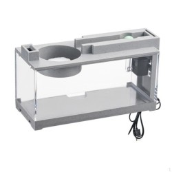 Kompaktes Aquarium für Schreibtisch- und Wohnzimmerdesign A