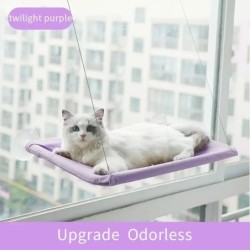 Neue Katze Hängematte Fenster Aufhänger Katze Hängematte Waschbar Abnehmbare Haustier Bett Saug Regal Tasche Betten Sitz Für