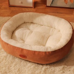 Hunde- und Katzenbett, große Schlafcouch, warmes Haustiernest, Zwinger für kleine, mittelgroße und große Hunde, Welpen, Kätzc