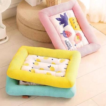 SCHNELLER VERSAND Hundematte Kühlende Sommermatte Matte Universal Haustierbett Eispad Hundeschlafnest für Hunde Katzen Hausti
