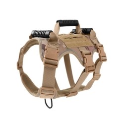 Reflektierendes taktisches Hundegeschirr Deutscher Schäferhund Trainingsweste geeignet für kleine und mittelgroße Hunde Leine