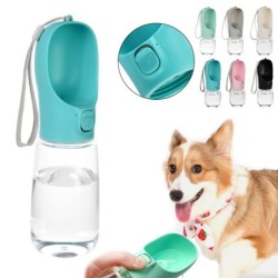 Wasserflasche für Haustiere, tragbar, für Hunde und Katzen, auslaufsicher, Trinknapf für kleine und große Hunde, Spaziergänge