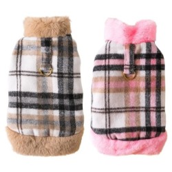 Wintermantel für Hunde, winddicht, Fleece, Haustierkleidung, warme, dicke Hundejacke für Schnee, regnerisches kaltes Wetter,