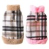 Wintermantel für Hunde, winddicht, Fleece, Haustierkleidung, warme, dicke Hundejacke für Schnee, regnerisches kaltes Wetter,