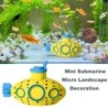 Aquarium-U-Boot-Ornamente, Kunstharz, kleines Aquarium-Ornament, sicher, verbessert die Lebendigkeit, Aquarium-Landschaftsdek