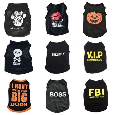 Hundekleidung für Hunde, Haustierkostüm, Kleidung für kleine Hunde, Katzenweste, T-Shirts, Chihuahua, coole Welpenkleidung fü