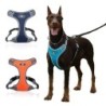 Mittelgroßes Hundegeschirr Weste Atmungsaktives Hundetrainingsgeschirr Verstellbarer reflektierender Nylon-Haustier-Brustgurt